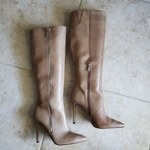 Jessica Simpson Tall Tan Nude Boots